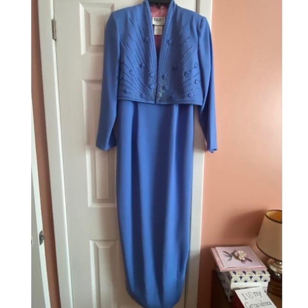 Vintage Night Studio New York Dress and Jacket Set